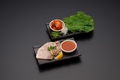 料理メニュー写真&nbsp;ボッサム　サンチュセット付　蒸し豚キムチ