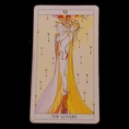 【VI 恋人】恋人のカードは6です。調和する陰陽の合体。すなわち、愛する男女の結合によって象徴されています。テーマは愛ということになります。