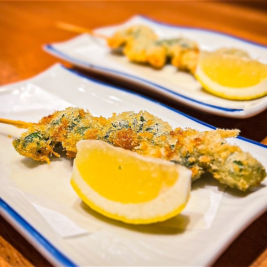 新鮮な海鮮を使った一品は絶品♪