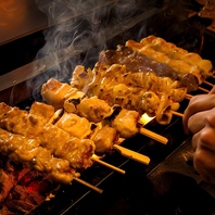 【味の決め手！秘伝のタレを使用】