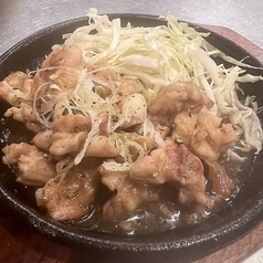 せせりのねぎ塩炒め