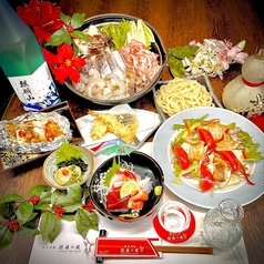 新潟酒飯 越後の風のコース写真