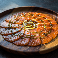 サーモンのカルパッチョ