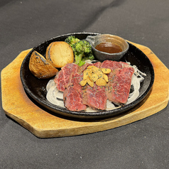 黒毛和牛のカットステーキ