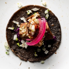 牛ステーキのタコス