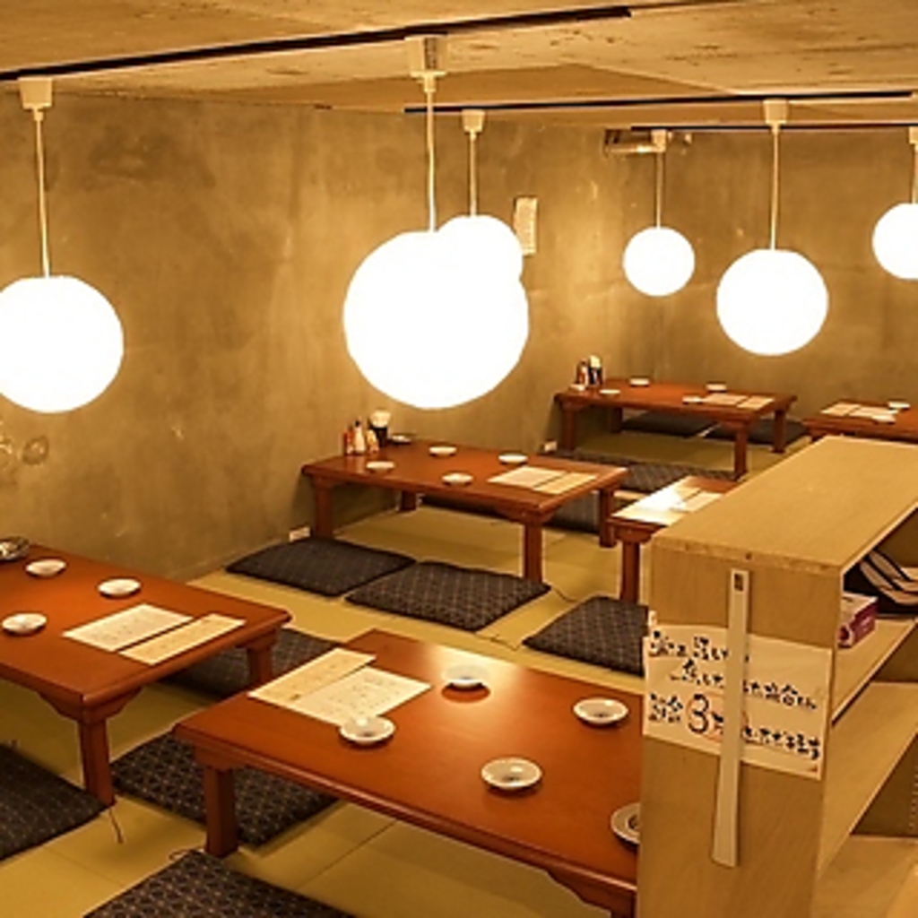 最大32名様までの宴会に対応できる座敷席もご用意！！