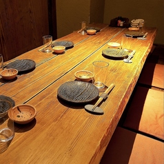 店内はプライベート感◎の個室空間になっているので、周りを気にせずゆったりとお過ごしいただけます。