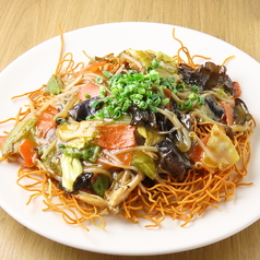 あんかけかた焼きそば