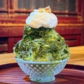 料理メニュー写真&nbsp;特製 金次郎謹製 かき氷 極上抹茶(大)/かき氷 苺みるく(大) 各