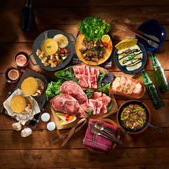 池袋楽園タウンの庭 空と大地の恵みとBBQのコース写真