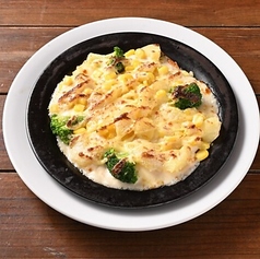 焼きとうもろこしとポテトのドリア