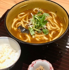 すっぽんカレーうどん