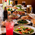 大人気の食べ放題＆飲み放題プランに加え、宴会向きの3H飲放題付きコースもご用意◎