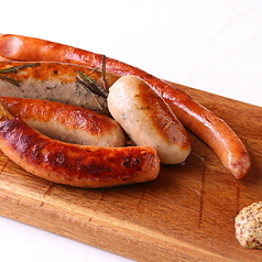 燻製フランク・ベーコンのグリル