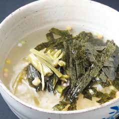 お茶漬け各種 (茎ワサビ)