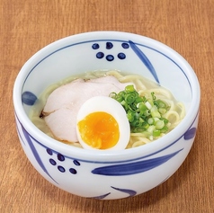 シメの鳥骨ミニラーメン