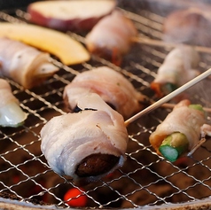 流行りの肉巻き串を旬な野菜をお好きなチョイスで♪豚バラセット