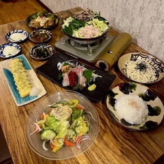 想作料理 またよしのコース写真