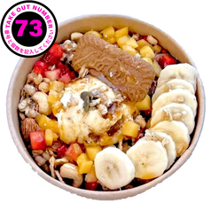 73 &nbsp;キャラメルグリークヨーグルトボウル