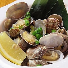 あさりバター/あさりの酒蒸し