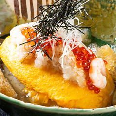 冷やし和風オムライス