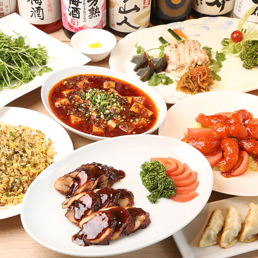 青蓮オススメ宴会コース　２時間飲み放題付3000円～ご用意！