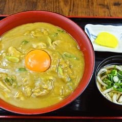 カレー丼セット(かけうどん/ざるうどん)