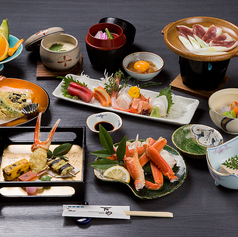 魚貝三昧 万やのコース写真