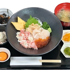 北海三色丼