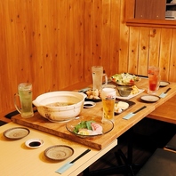 宴会に◎　妥協なしの料理と広々とした空間をご用意