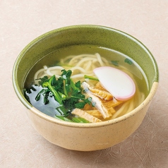 小　うどん　鯛出汁　(温）