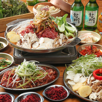 ◆旨辛すぎる韓国料理を豊富にご用意！　◆プルコギとサムギョプサルは是非ご注文ください！