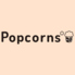 ボードゲームカフェ Popcornsのロゴ