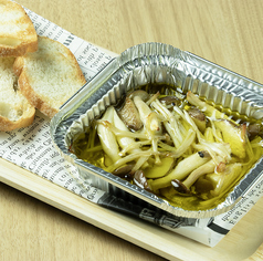 きのこのアヒージョ