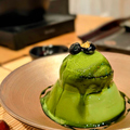 料理メニュー写真&nbsp;抹茶プリンアフォガード