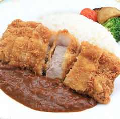 SPF霧島純粋豚のロースカツカレー（スープ、サラダ付き）