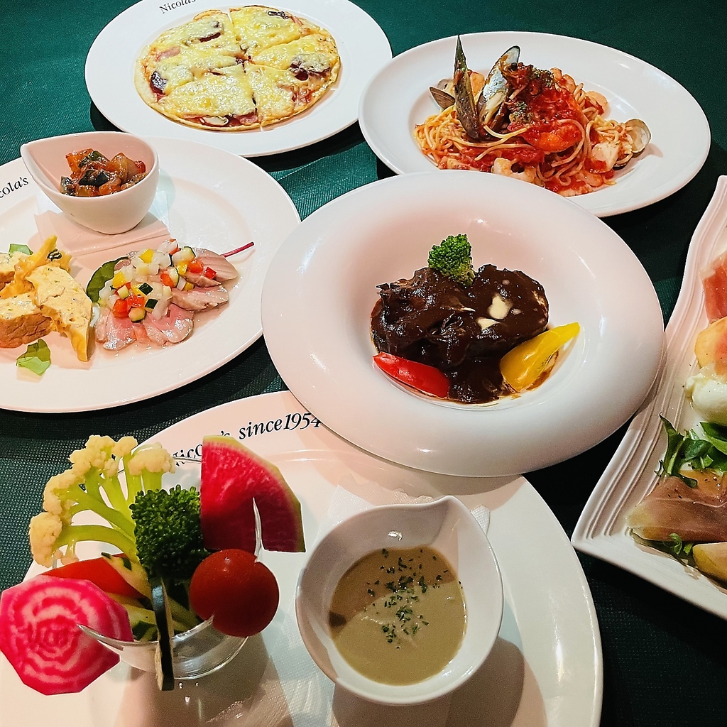 ◇横浜 みなとみらい 桜木町 馬車道 イタリアン ピザ パスタ 記念日 誕生日 デート 宴会 飲み会◇