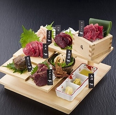 一頭買いだから実現できる鮮度抜群の馬肉メニュー