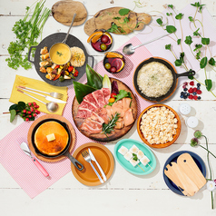 池袋楽園タウンの庭 空と大地の恵みとBBQのコース写真