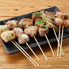 野菜巻き串5本盛り合わせ
