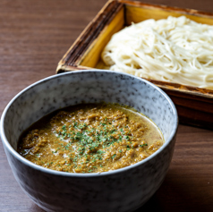 温 カレーのつけそうめん