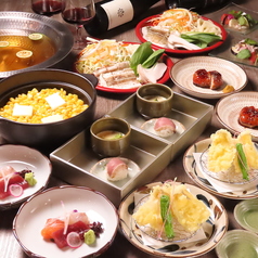 食堂はれるやのコース写真