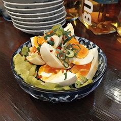 ピリ辛おつまみ玉子