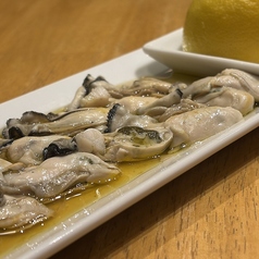 牡蠣のカルパッチョ