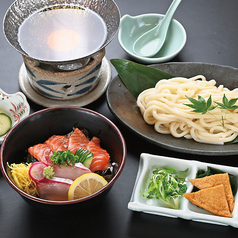 【鮮魚】本日の2種海鮮丼セット♪