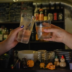 クラフトビールから、洋酒、ワインまで豊富なドリンク！