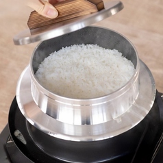 炊きたて羽釜ごはん