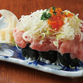 料理メニュー写真&nbsp;ねぎトロぶっかけこぼれ寿司