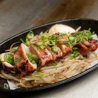 お酒が進む！鉄板で焼き上げる自慢の一品料理の数々☆