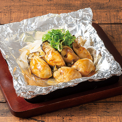 牡蠣のバター醤油焼き